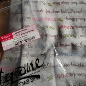 Thirty One Virtuous Verses Scarf NWT